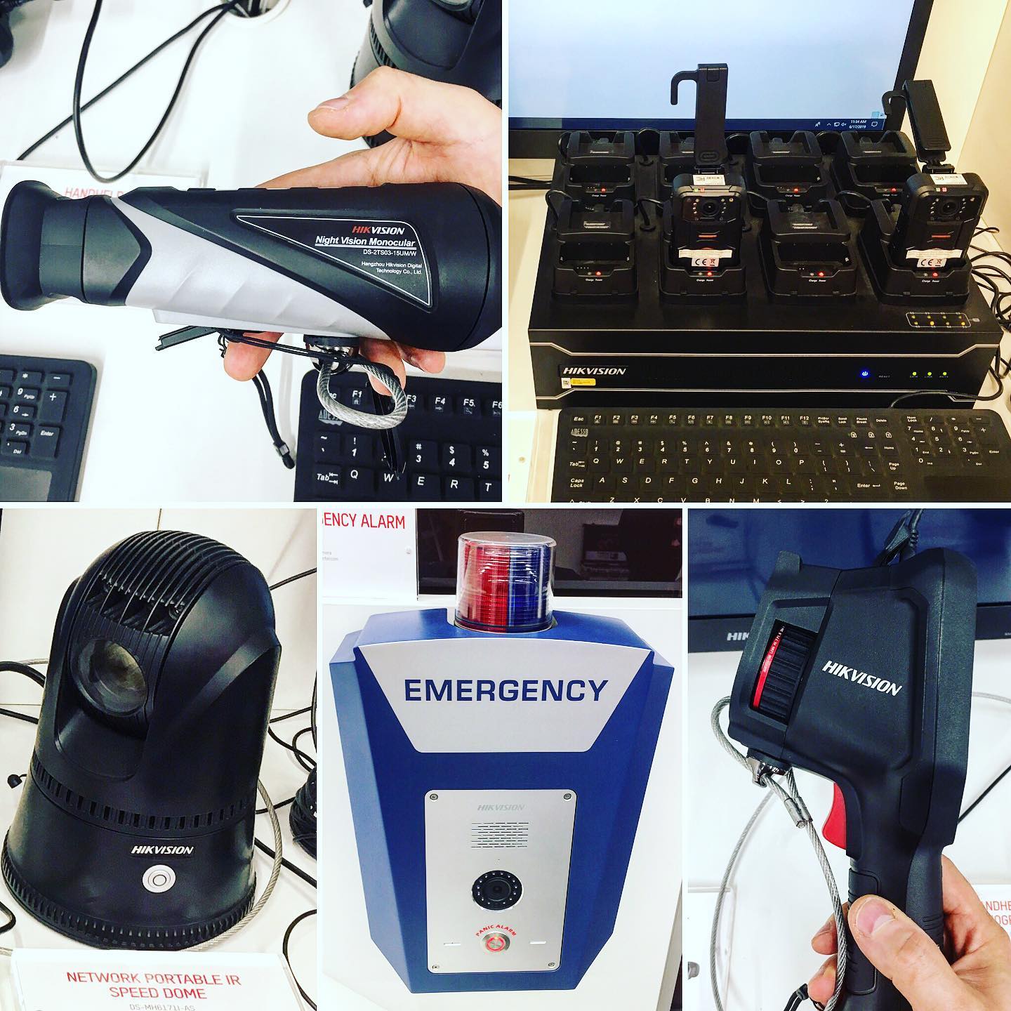 Soluzioni di #sicurezza per pubbliche amministrazioni by #Hikvision. #videosorveglianzatermica #visoretermico #speeddomeportatile #emergencyalarm #emergencyalarmsystems #termocamera #termoscanner #ds2tp21b6avfw #rilevamentofebbre DS-2TP216B-6AVF/W #bodycam #policebodycameras www.emiltronica.it @hikvision @hikvisionitaly #bodycamhikvision